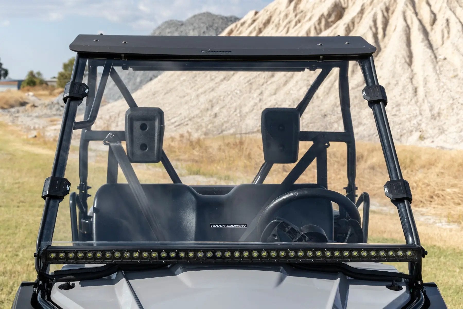 Full Windshield | Scratch Resistant | Honda Pioneer 520 by Rough Country