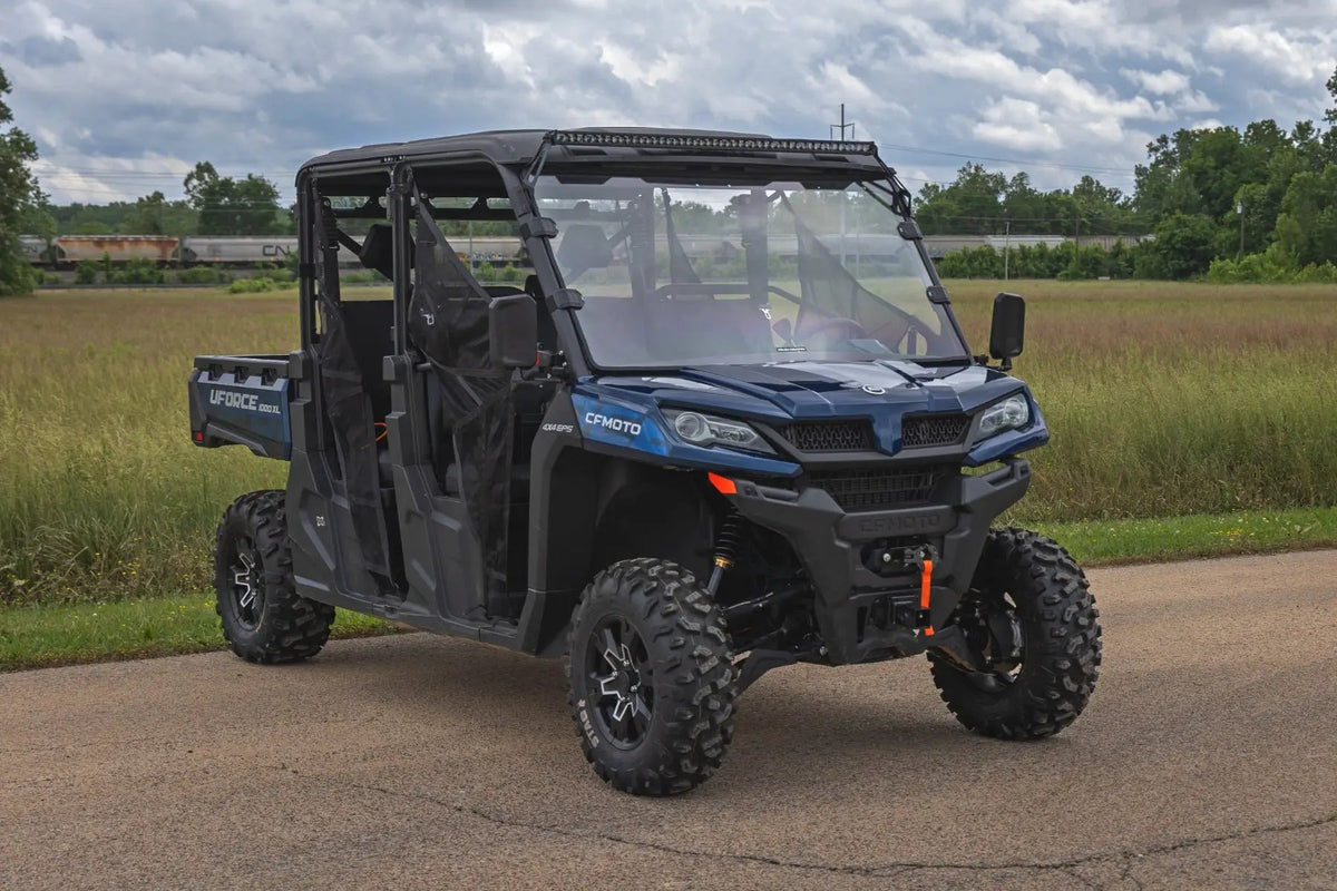 LED Light Kit | Front Mount | 50" Black Single Row | CFMOTO UFORCE 1000 by Rough Country