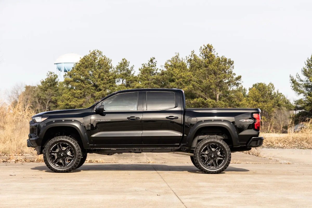 Pocket Fender Flares | GBA Gloss Black | Chevy Colorado 2WD/4WD (2023-2026)