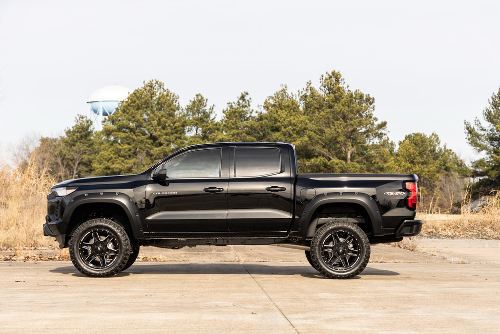 Pocket Fender Flares | GBA Gloss Black | Chevy Colorado 2WD/4WD (2023-2026) by Rough Country