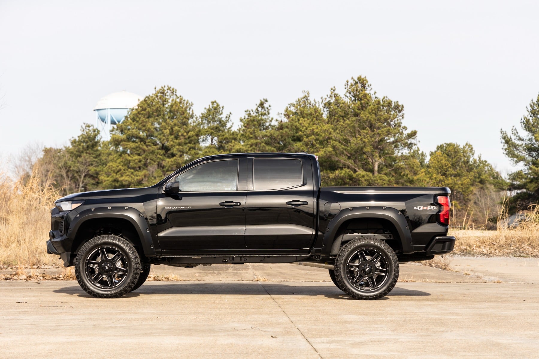 Pocket Fender Flares | GBA Gloss Black | Chevy Colorado 2WD/4WD (2023-2026) by Rough Country