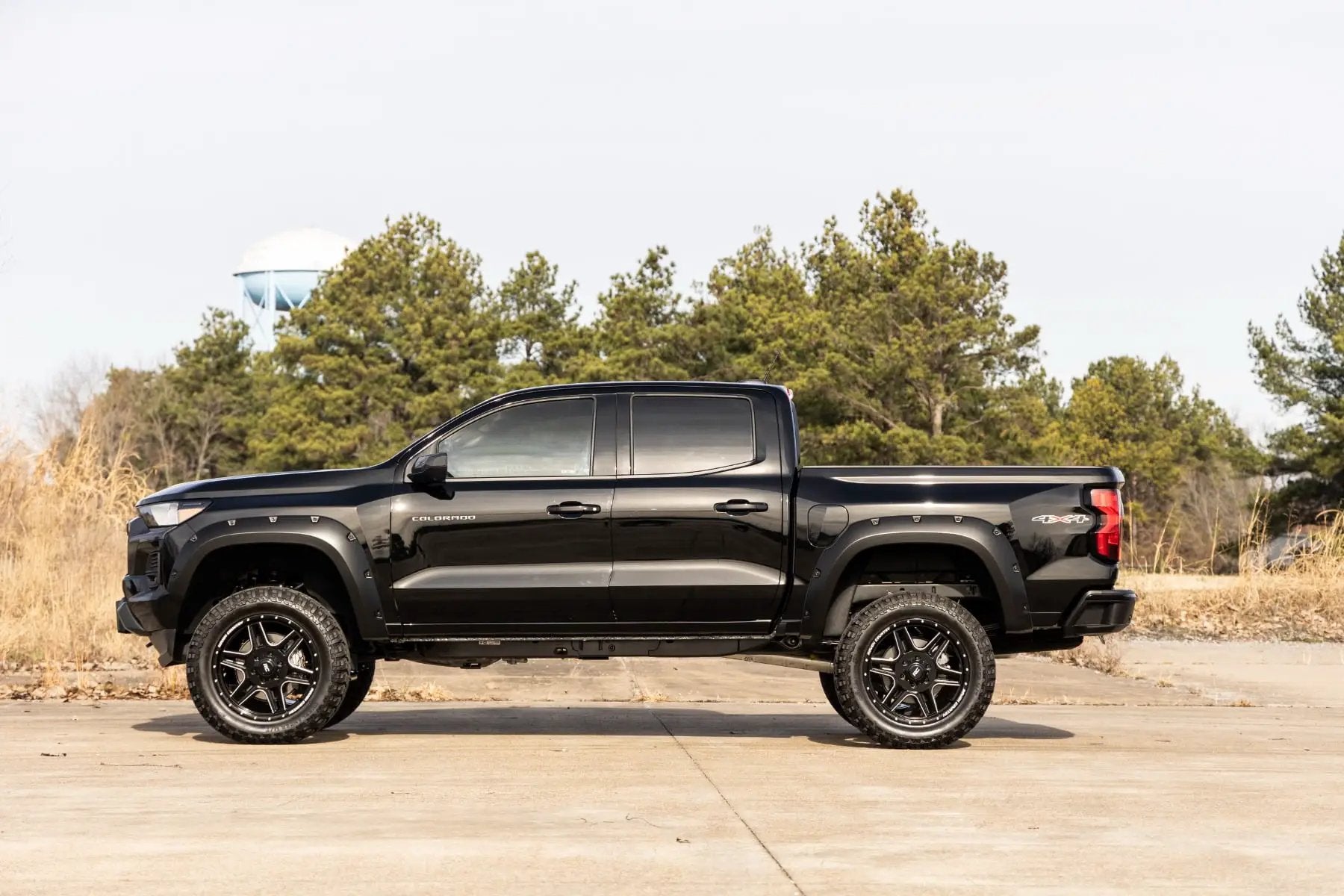 Pocket Fender Flares | GBA Gloss Black | Chevy Colorado 2WD/4WD (2023-2026) by Rough Country