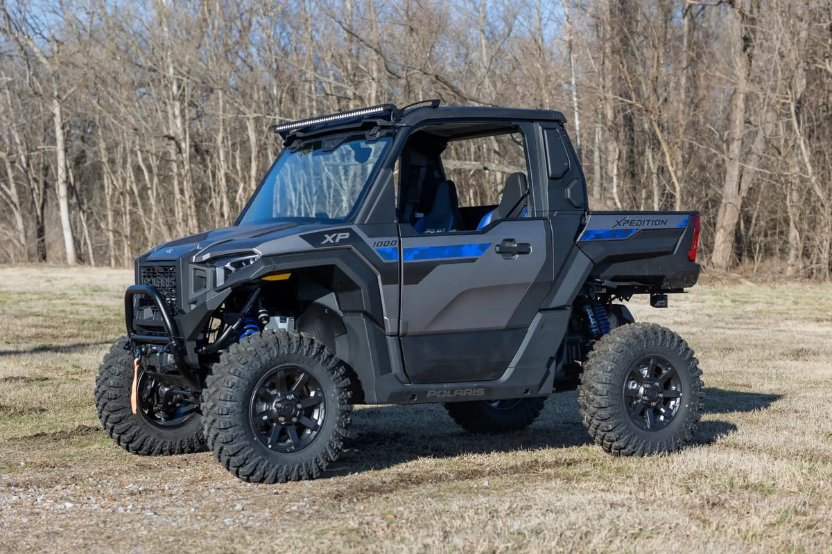 50" Single Row Light Mount | Front | Black Series | Polaris XPEDITION ADV 5 by Rough Country