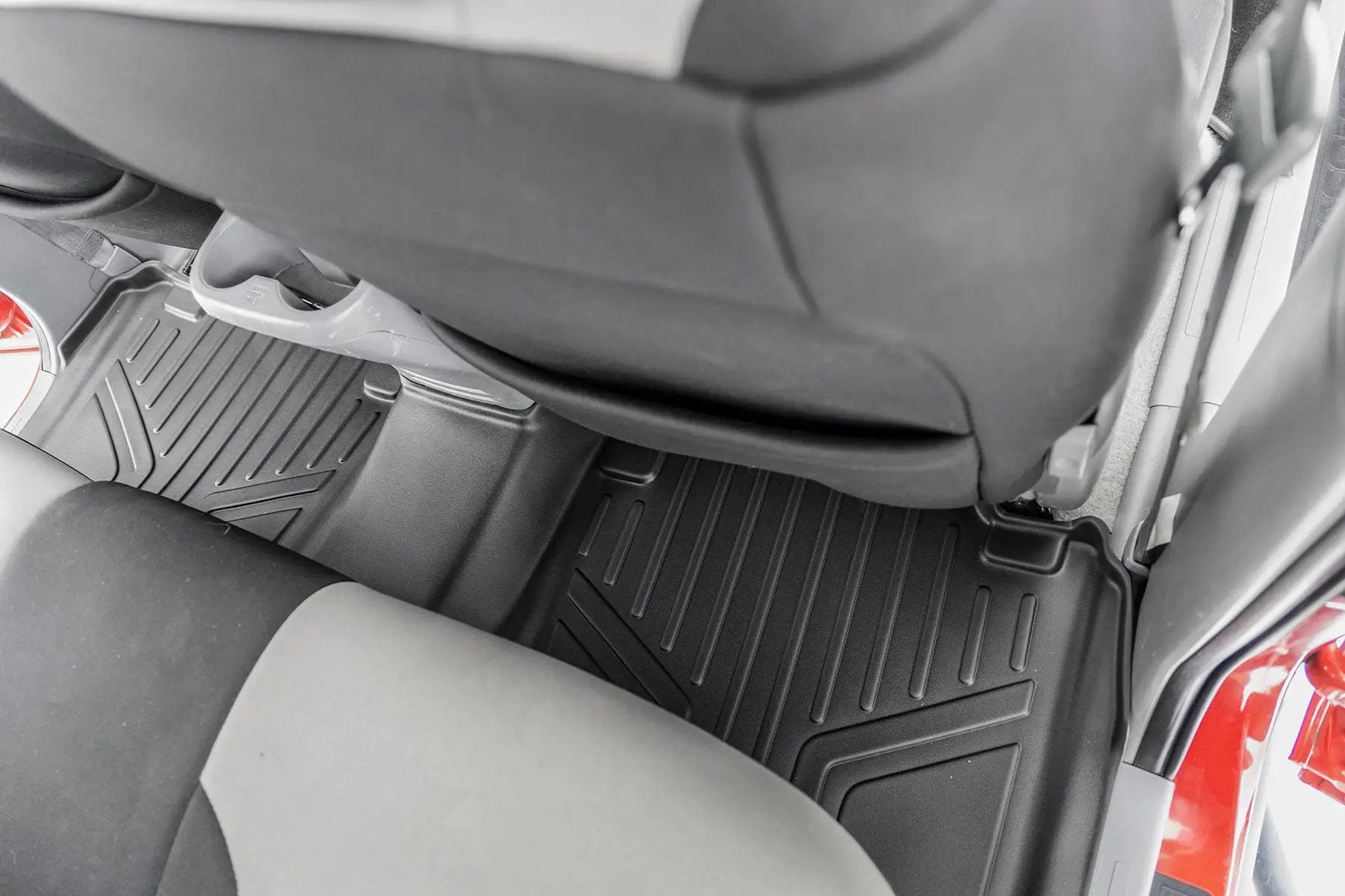 Floor Mats | Front and Rear | Double Cab | Toyota Tacoma 2WD/4WD (2005-2011) by Rough Country