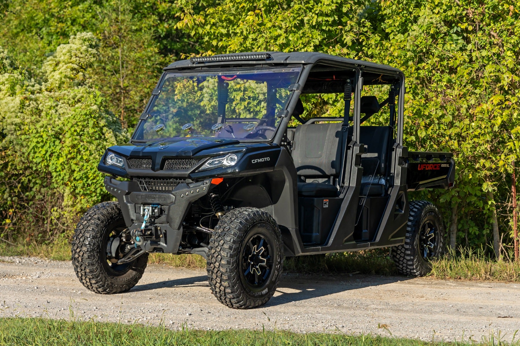 Vented Full Windshield | Scratch Resistant | CFMOTO UFORCE 1000 by Rough Country