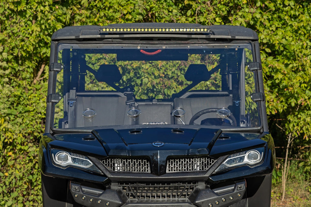 Vented Full Windshield | Scratch Resistant | CFMOTO UFORCE 1000 by Rough Country