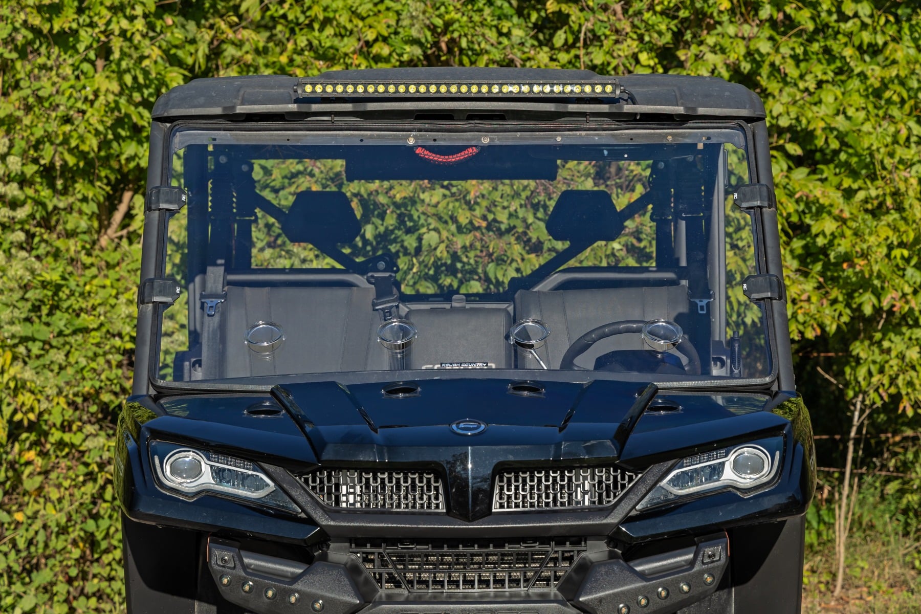 Vented Full Windshield | Scratch Resistant | CFMOTO UFORCE 1000 by Rough Country