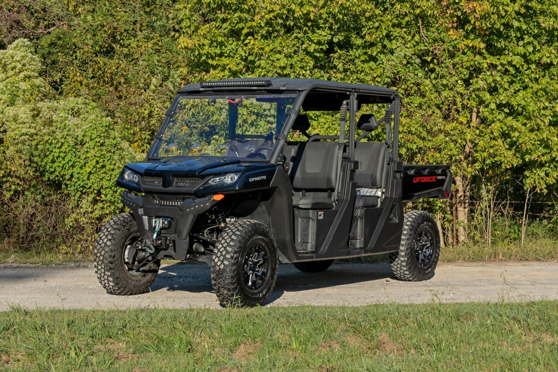 Vented Full Windshield | Scratch Resistant | CFMOTO UFORCE 1000 by Rough Country