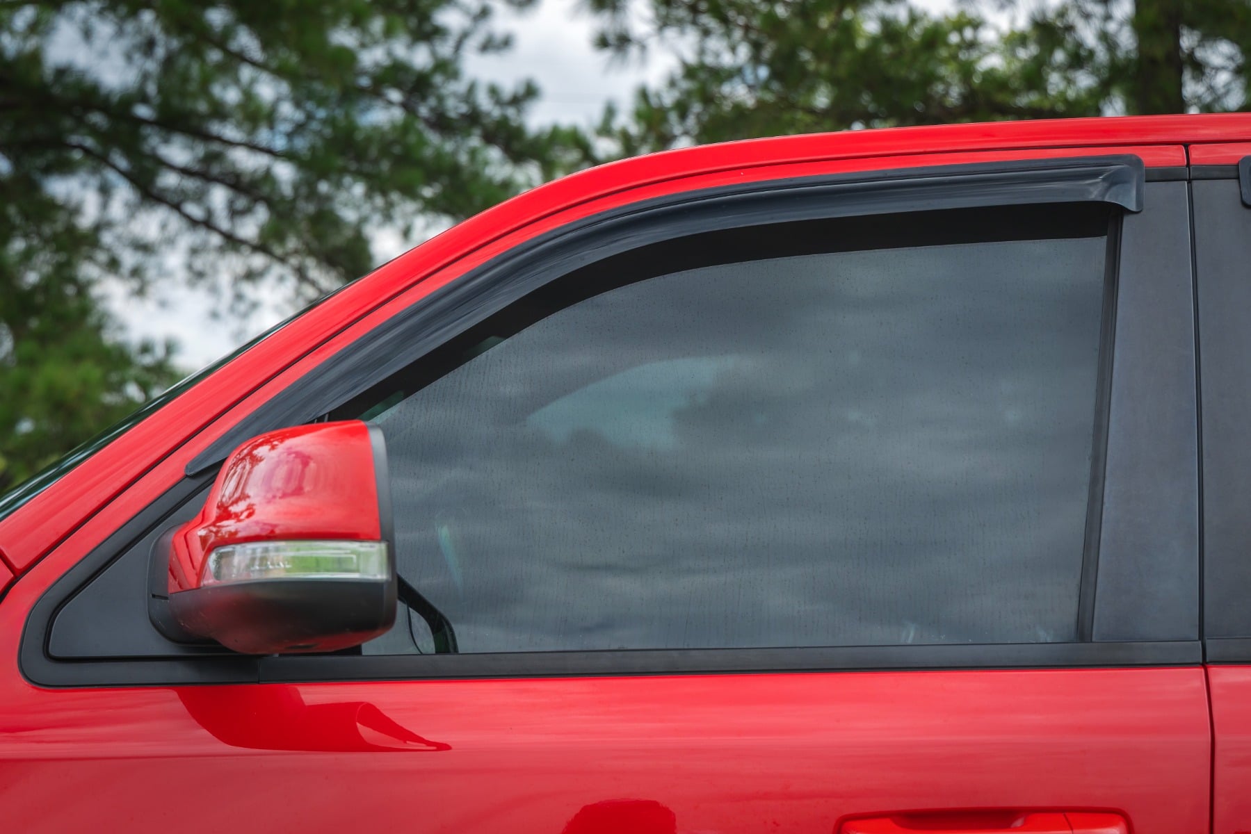 Side Window Deflectors | Tape On Rain Guard | Ram 1500 (19-26)/1500 TRX (21-24) by Rough Country