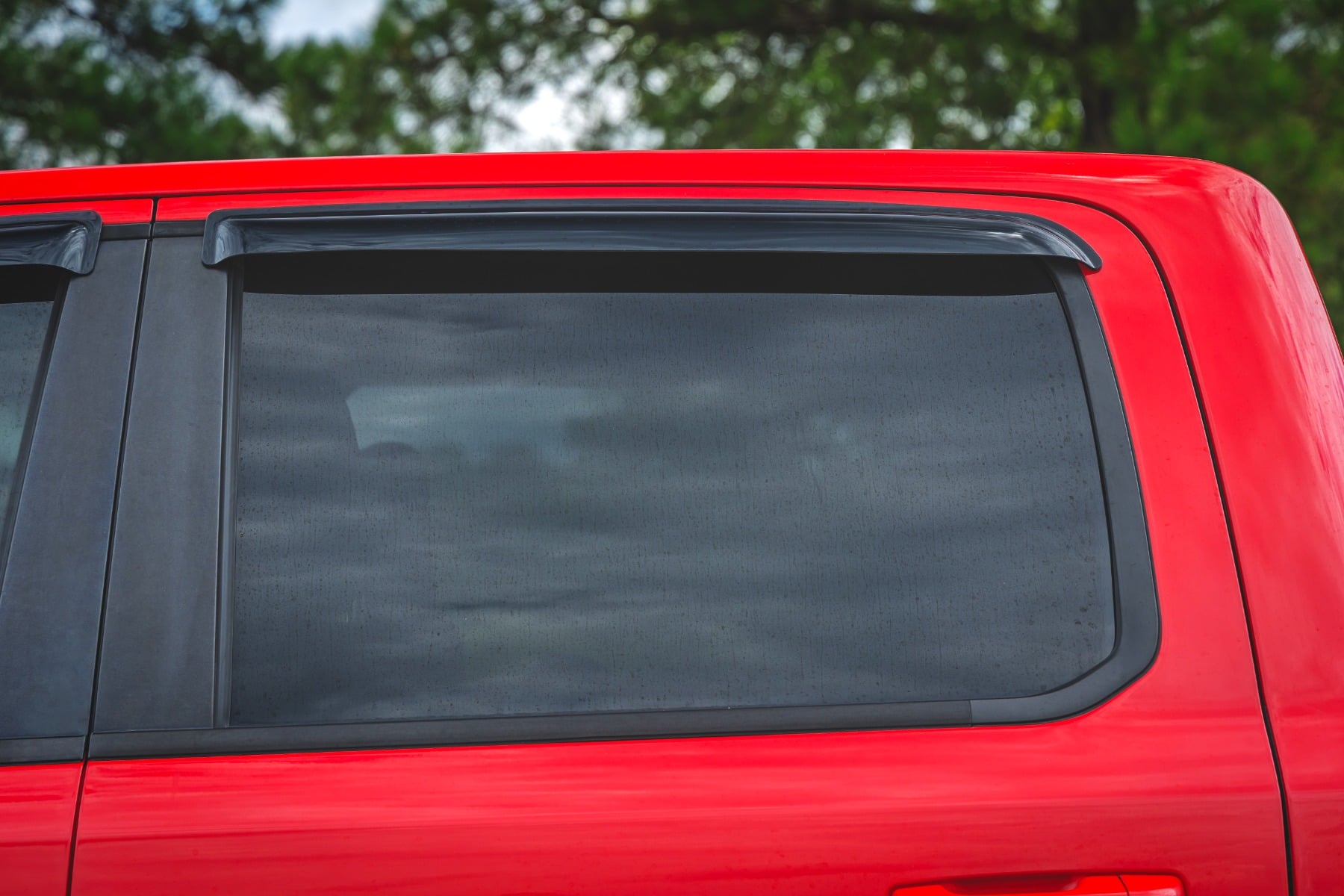 Side Window Deflectors | Tape On Rain Guard | Ram 1500 (19-26)/1500 TRX (21-24) by Rough Country