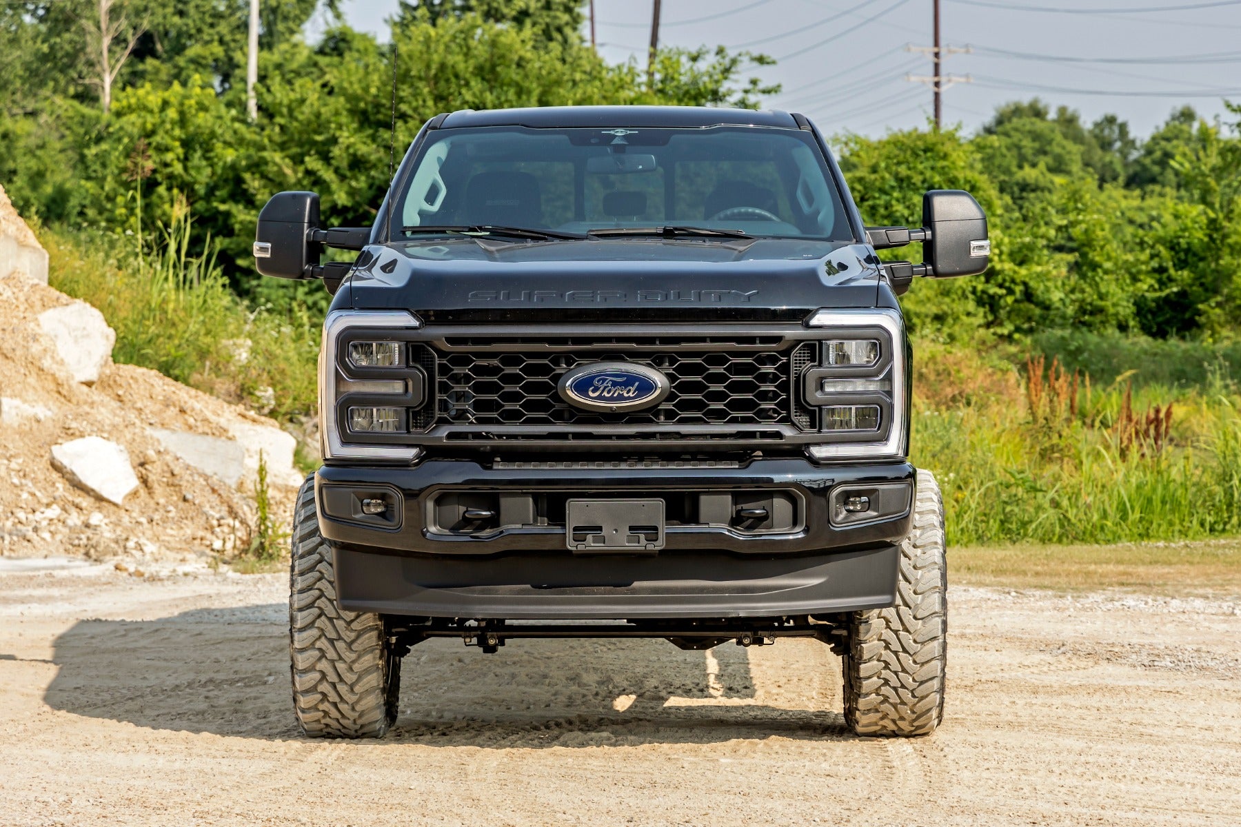 6 Inch Lift Kit | Diesel | No OVLD | FR D/S | V2 | Ford F-250/F-350 Super Duty (23-26) by Rough Country
