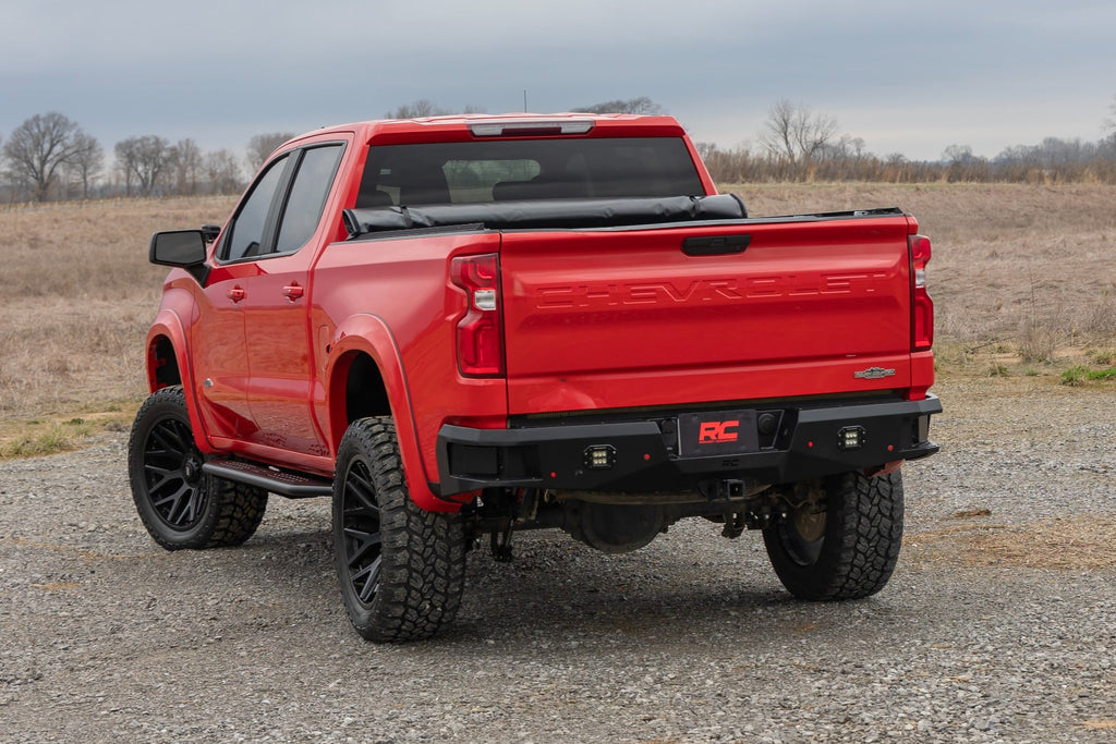 OV2 Running Boards | Side Step Bars | Crew Cab | Chevy/GMC 1500/2500HD (19-26) by Rough Country