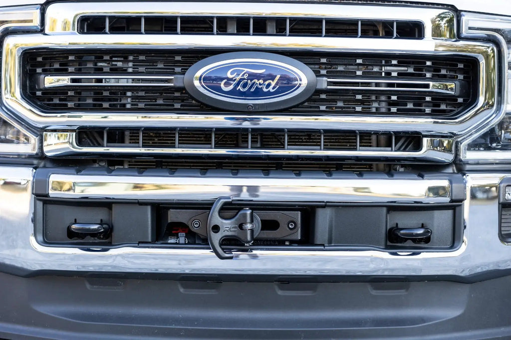 Hidden Winch Mount | Ford F-250/F-350 Super Duty 2WD/4WD (2020-2022) by Rough Country
