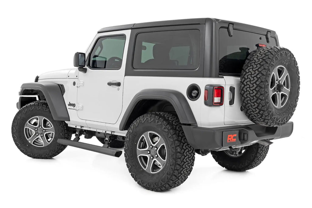 Power Running Boards | Dual Electric Motor | 2 Door | Jeep Wrangler JL (18-26) by Rough Country