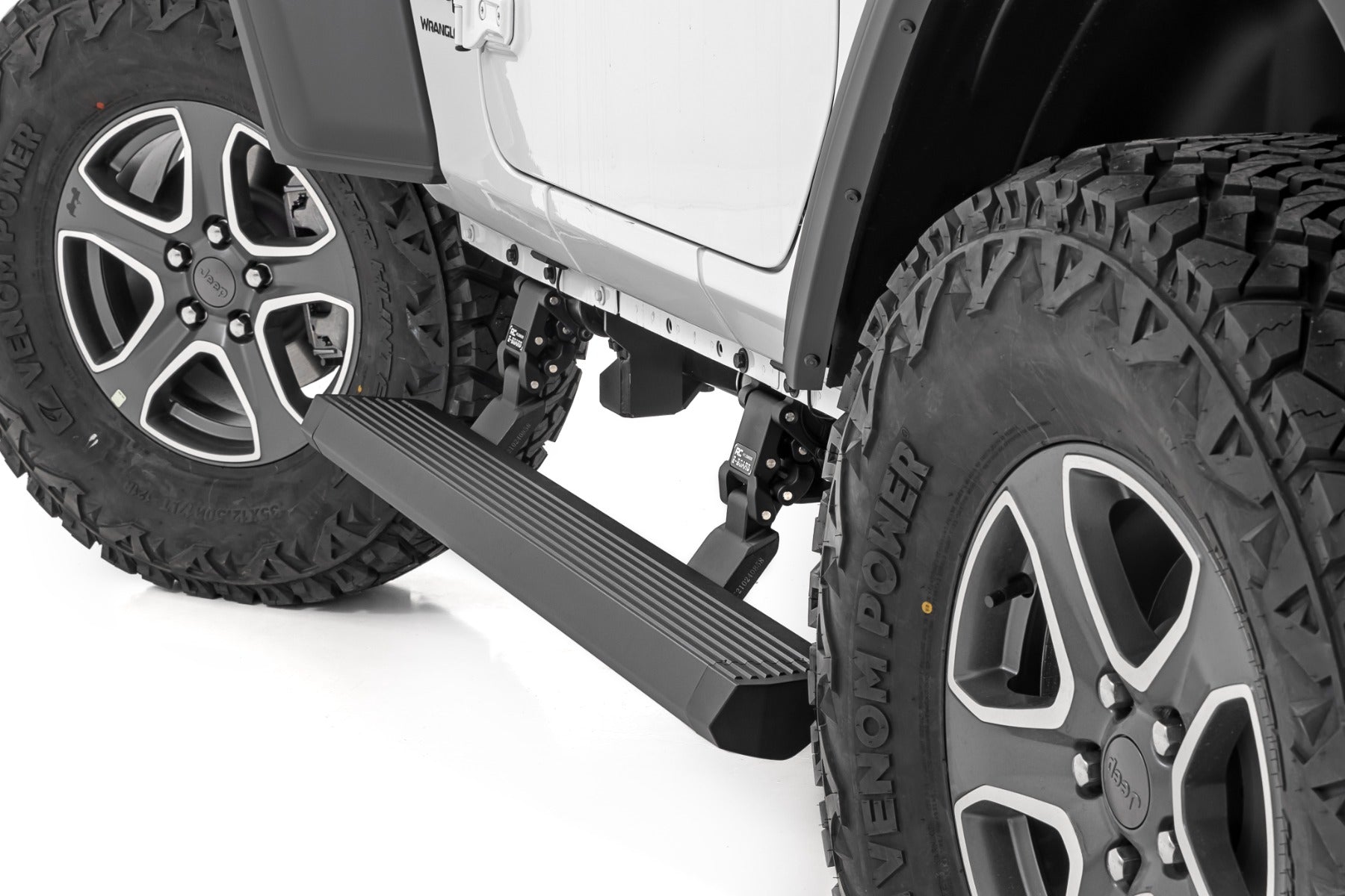 Power Running Boards | Dual Electric Motor | 2 Door | Jeep Wrangler JL (18-26) by Rough Country