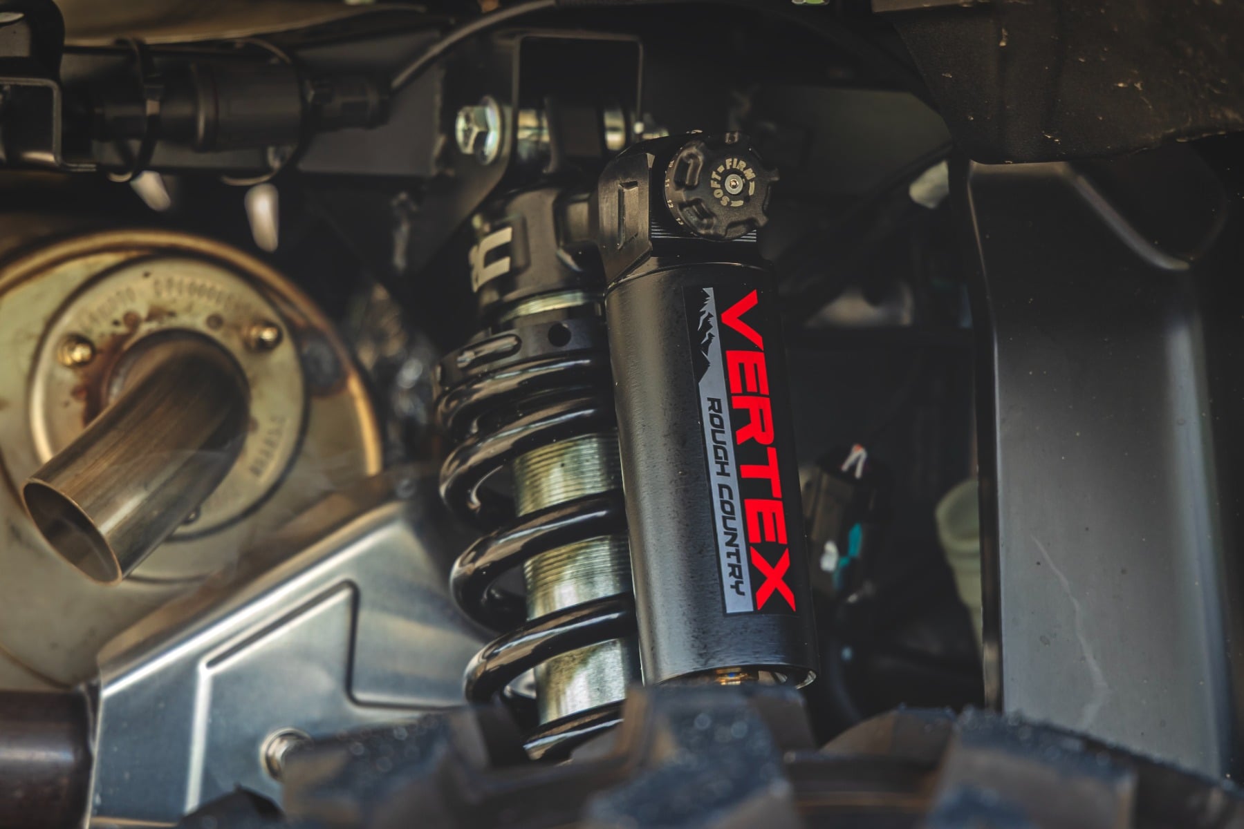 Vertex Rear Coil Over Shock Pair | Adjustable | CFMOTO UFORCE 1000/1000XL by Rough Country