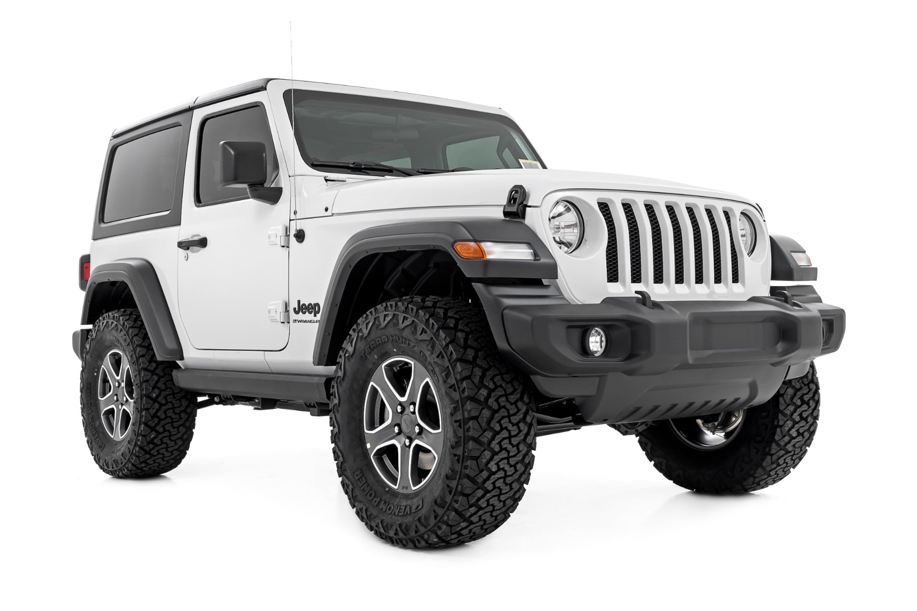 Power Running Boards | Dual Electric Motor | 2 Door | Jeep Wrangler JL (18-26) by Rough Country