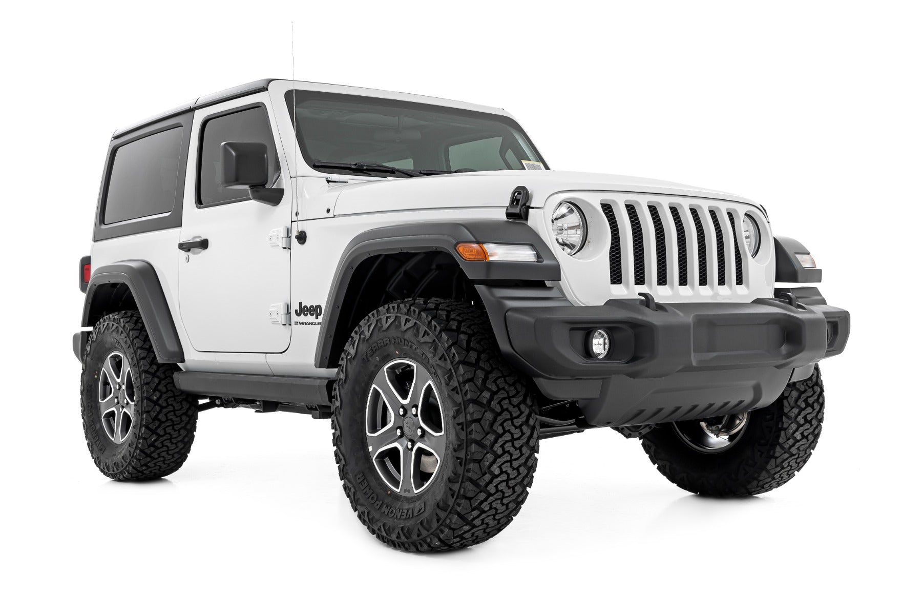 Power Running Boards | Dual Electric Motor | 2 Door | Jeep Wrangler JL (18-26) by Rough Country