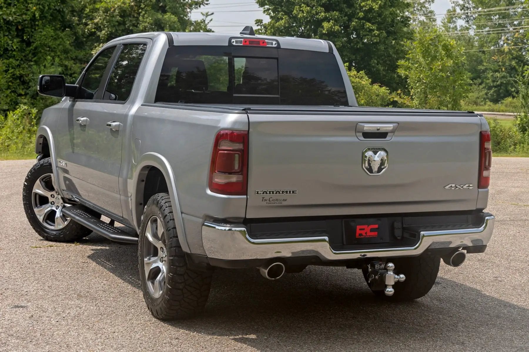 OV2 Running Boards | Side Step Bars | Crew Cab | Ram 1500 (19-26)/1500 TRX (21-24) by Rough Country