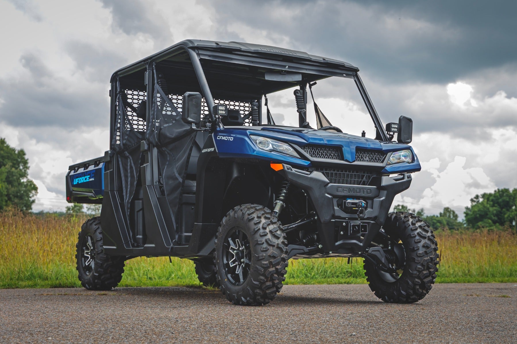 M1 Rear Coil Over Shocks | Ride Height Adjust | CFMOTO UFORCE 1000/1000 XL by Rough Country
