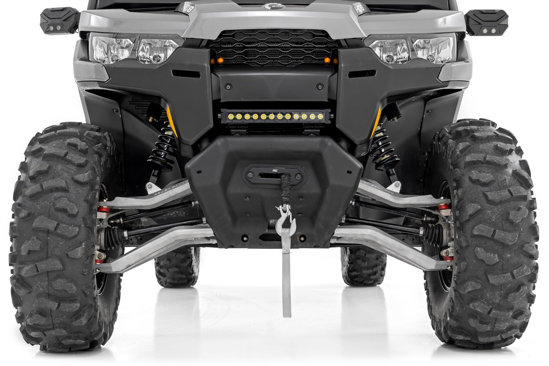 Vertex Front Coil Over Shock Pair | Adjustable | Can-Am Defender HD5/HD8/HD9/HD10 by Rough Country