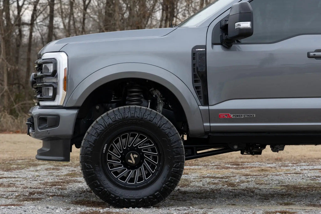 Sport Fender Flares | Gloss Black | Ford F-250/F-350 Super Duty (23-26) by Rough Country