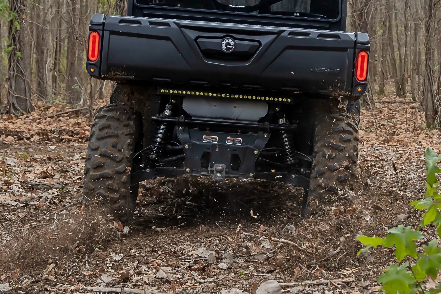 Vertex Rear Coil Over Shock Pair | Adjustable | Can-Am Defender HD5/HD8/HD9/HD10 by Rough Country