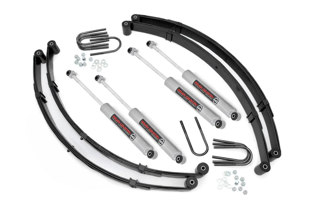 4 Inch Lift Kit | Toyota Land Cruiser FJ40 4WD (1964-1980) by Rough Country