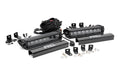 LED Light Kit | Grille Mount | 8" Black Pair | Ford F-250 Super Duty (17-19) by Rough Country