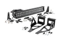 LED Light Kit | Bumper Mount | 20" Black Dual Row | Ford F-250/F-350 Super Duty (05-07) by Rough Country