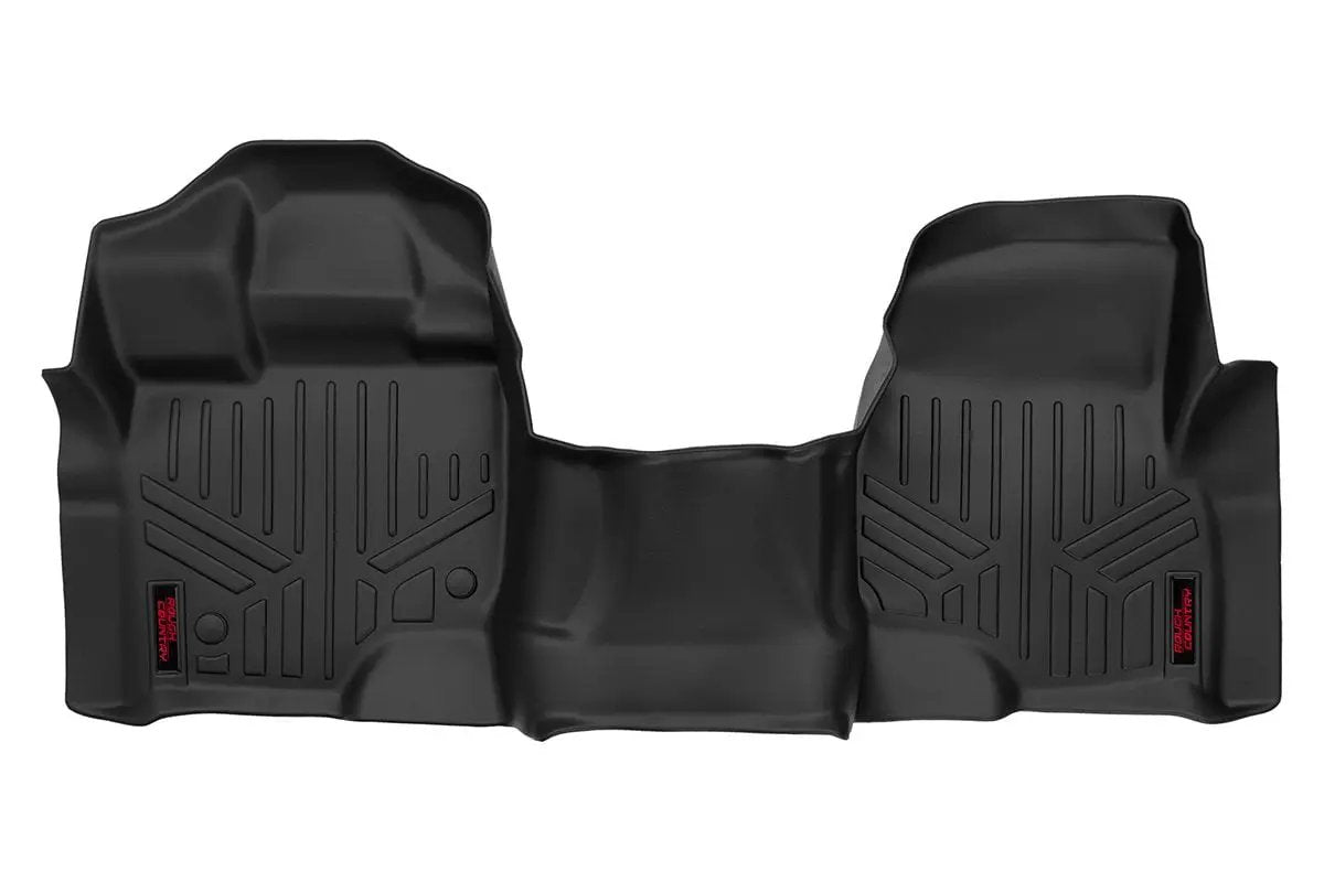 Floor Mats | Front | Over Hump | Ford F-150 (15-26)/F-150 Lightning (22-26)/Raptor (17-20) by Rough Country