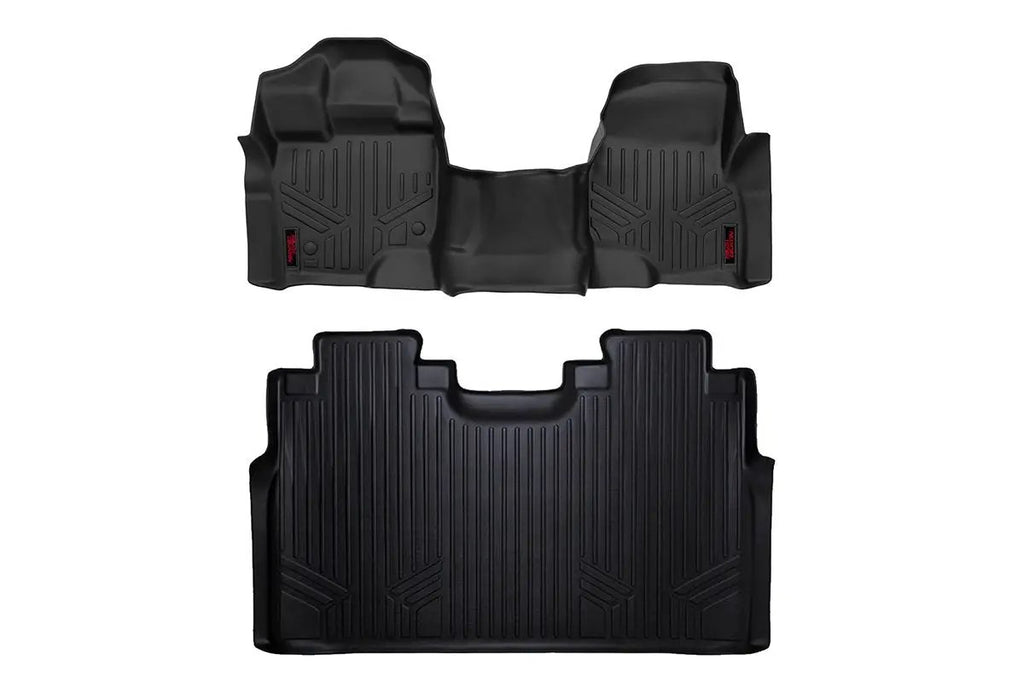 Floor Mats | FR & RR | Over Hump | Ford F-150 (15-26)/F-150 Lightning (22-26)/Raptor (17-26) 