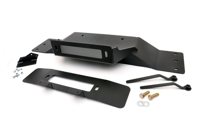 Hidden Winch Mounting Plate | Ford F-150 2WD/4WD (2009-2014) by Rough Country