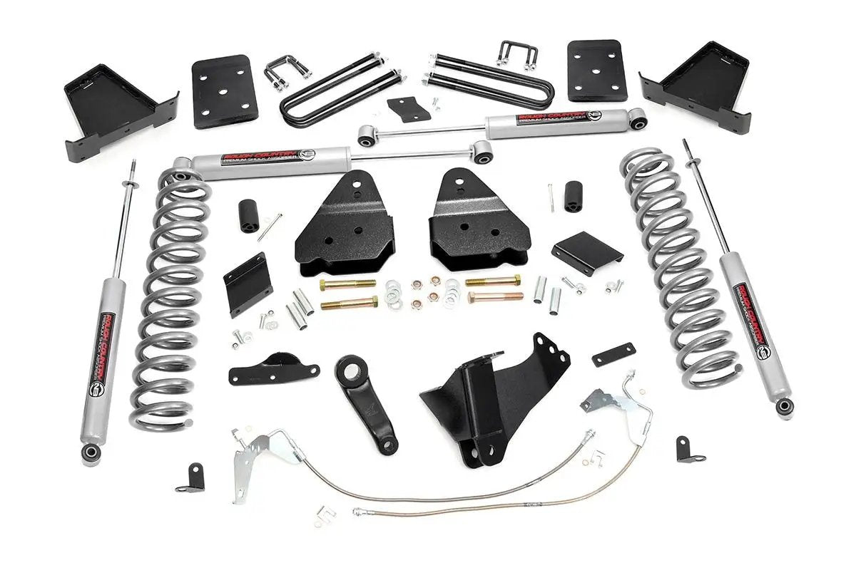 6 Inch Lift Kit | Diesel | OVLD | Ford F-250 Super Duty 4WD (2011-2014) by Rough Country