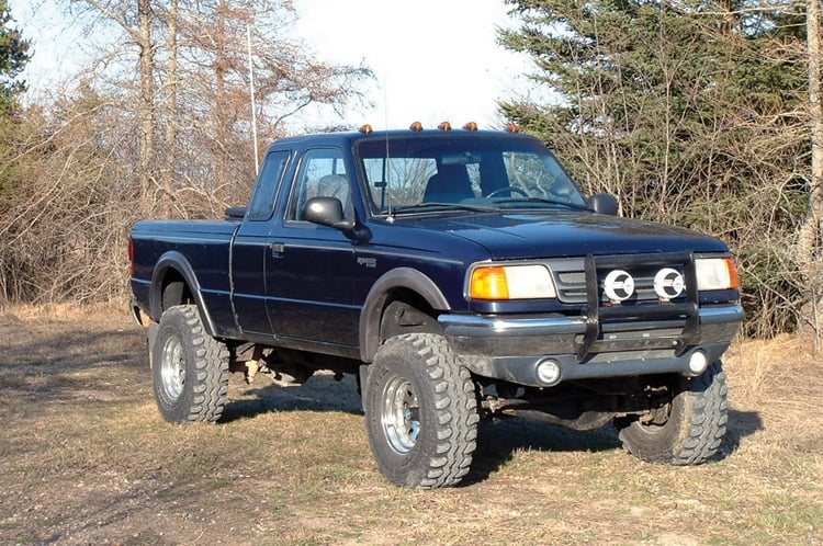 4 Inch Lift Kit | Rear Springs | Ford Ranger 4WD (1983-1997) by Rough Country