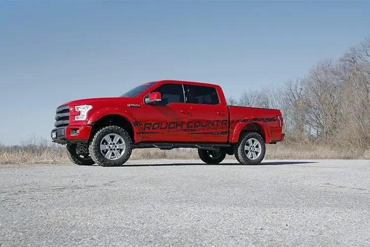 4 Inch Lift Kit | Ford F-150 4WD (2015-2020) by Rough Country