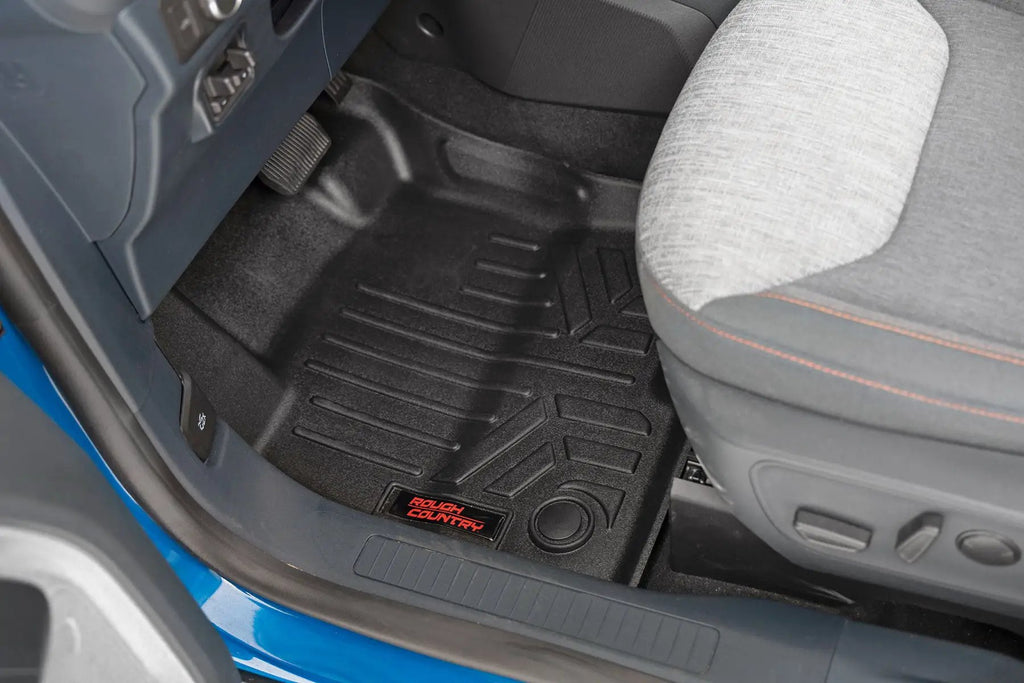 Floor Mats | Front and Rear | Ford Maverick 2WD/4WD (2022-2026) by Rough Country