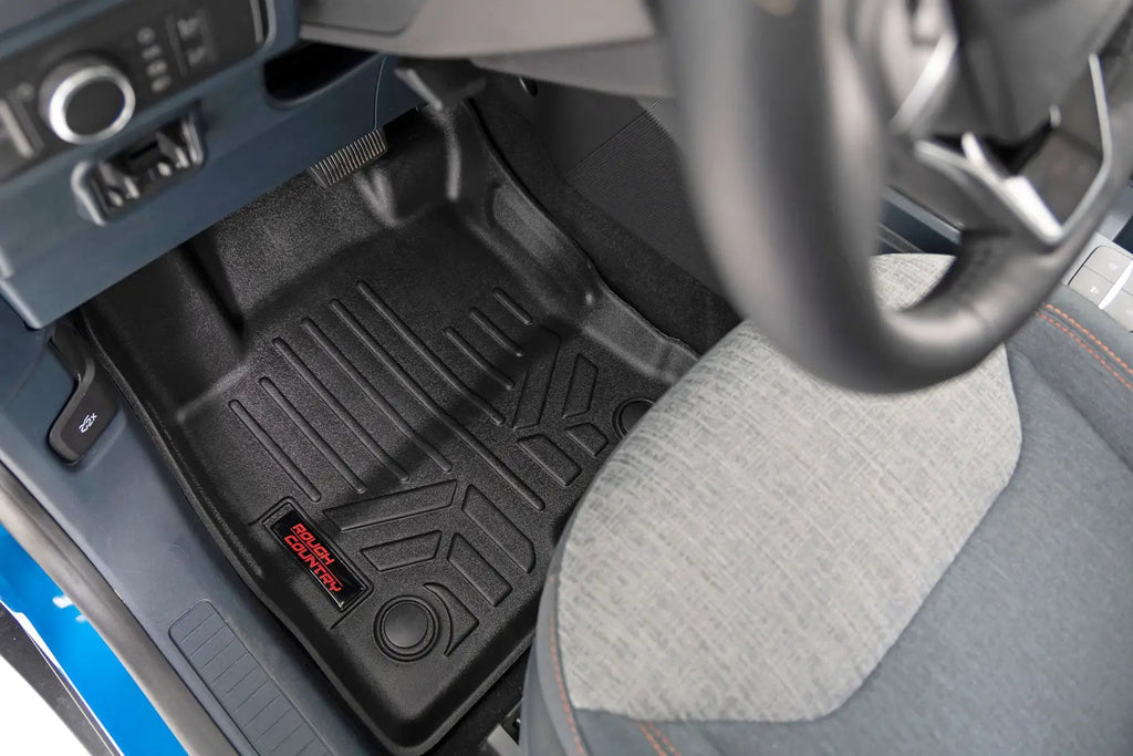 Floor Mats | Front and Rear | Ford Maverick 2WD/4WD (2022-2026) by Rough Country