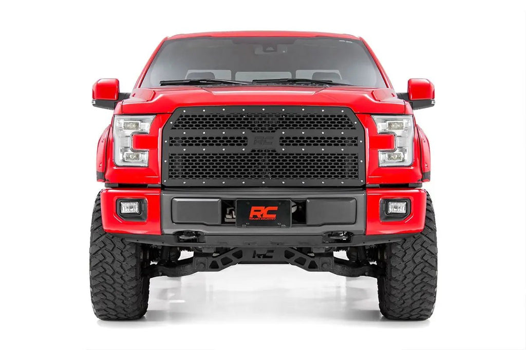 Mesh Grille | Ford F-150 2WD/4WD (2015-2017) by Rough Country
