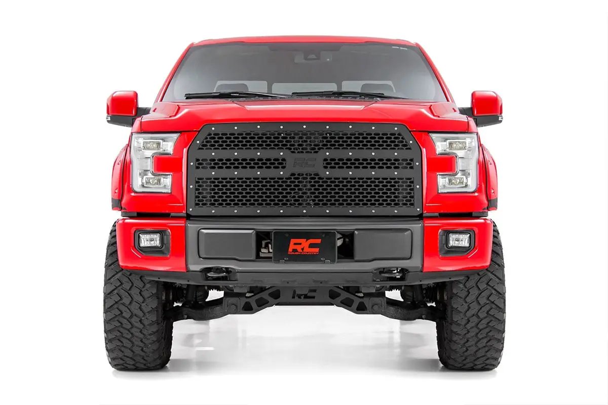 Mesh Grille | Ford F-150 2WD/4WD (2015-2017) by Rough Country