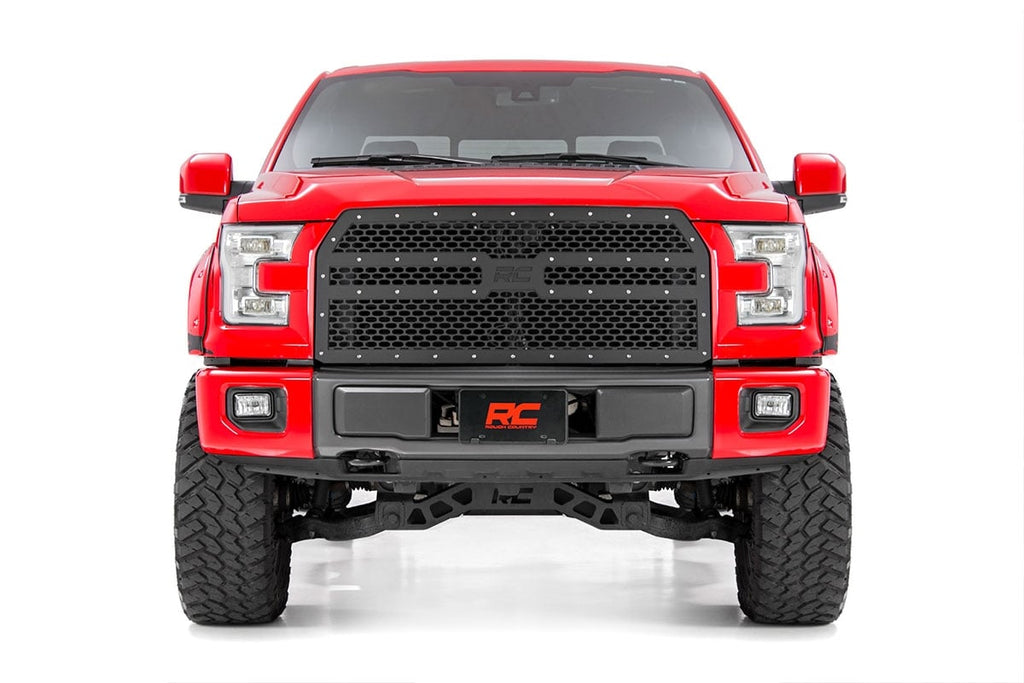Mesh Grille | Ford F-150 2WD/4WD (2015-2017) by Rough Country
