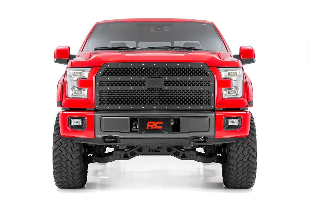 Mesh Grille | Ford F-150 2WD/4WD (2015-2017) by Rough Country