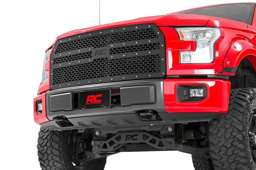 Mesh Grille | Ford F-150 2WD/4WD (2015-2017) by Rough Country