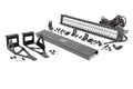 LED Light Kit | Bumper | 20" Chrome Dual Row | White DRL | Ford F-250/F-350 Super Duty (05-07) by Rough Country