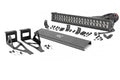 LED Light Kit | Bumper Mount | 20" Black Dual Row | White DRL | Ford F-250/F-350 Super Duty (05-07) by Rough Country