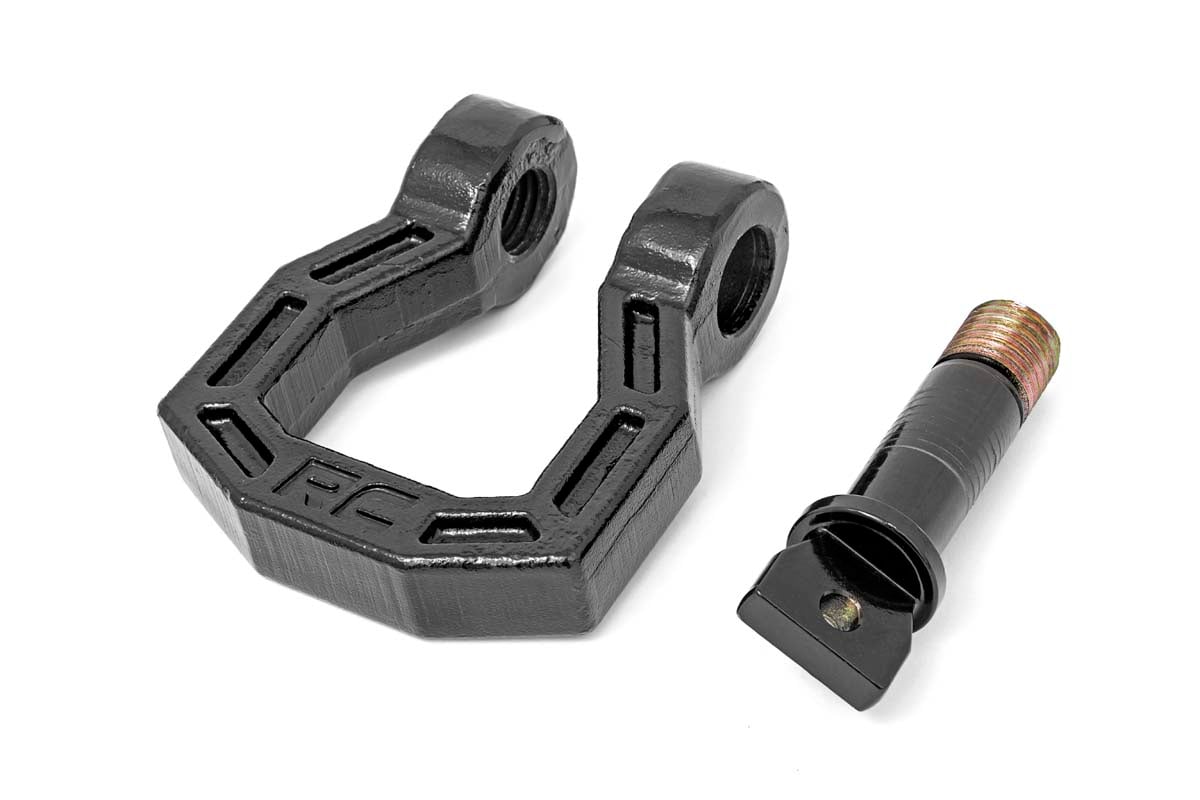 D-Ring | Forged | Pair | Black by Rough Country