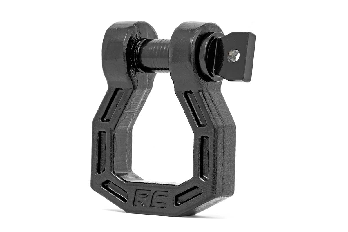 D-Ring | Forged | Pair | Black by Rough Country