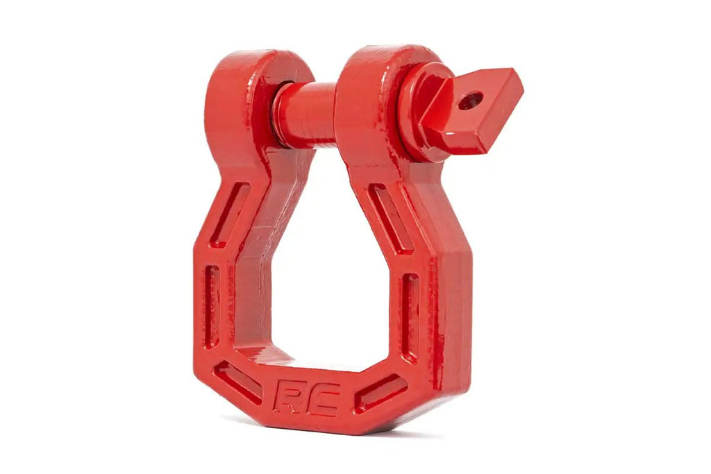 D-Ring | Forged | Pair | Red by Rough Country