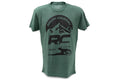 Rough Country T-Shirt | RC Mountains | Forest Green | LG by Rough Country