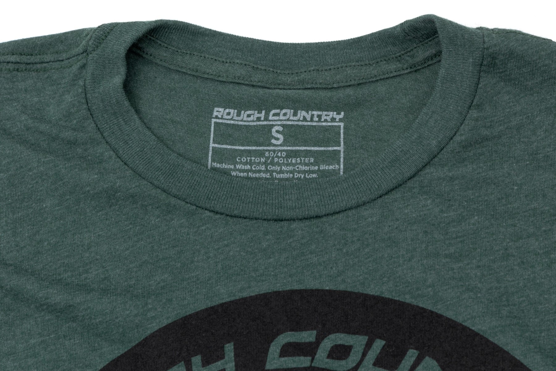 Rough Country T-Shirt | RC Mountains | Forest Green | MD by Rough Country